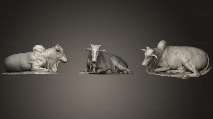 3D модель Статуя коровы (STL)